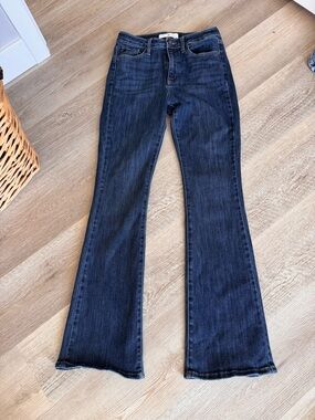KanCan Dark Blue Flare Jeans